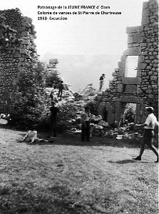 COLO JEUNE FRANCE 1953 excursion 01